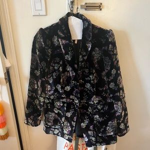 Rebecca Taylor velvet blazer